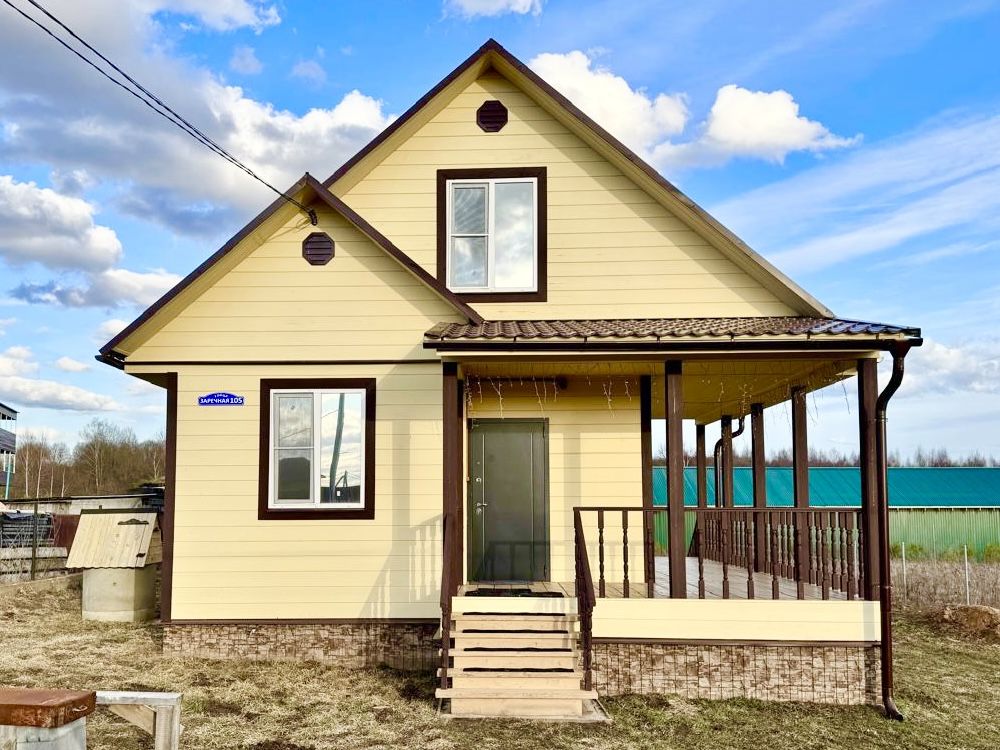 Продажа дома, 82м <sup>2</sup>, 7 сот., Скулино, Заречная