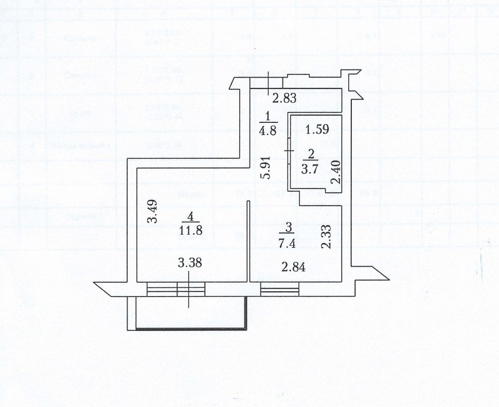 Продажа 1-комнатной квартиры, Кемерово, Тухачевского ул,  29 Б 