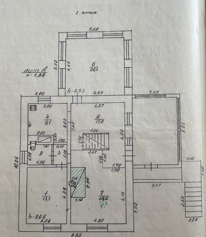 Продажа дома, 236м <sup>2</sup>, 21 сот., Коверино, Центральная