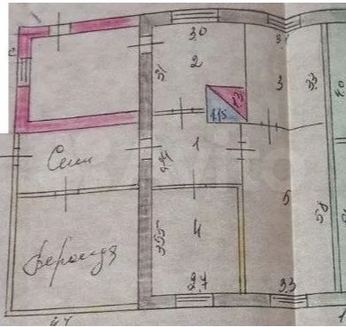 Продажа 3-комнатной квартиры, Сухобезводное, 3 сентября,  37