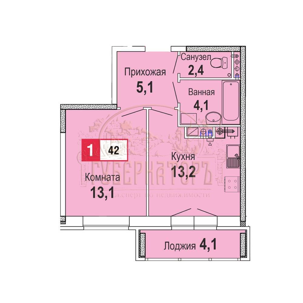 Продажа 1-комнатной квартиры, Палкино, Видная,  10