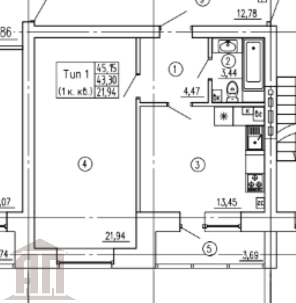 Продажа 1-комнатной квартиры, Тверь, Псковская ул,  22к1