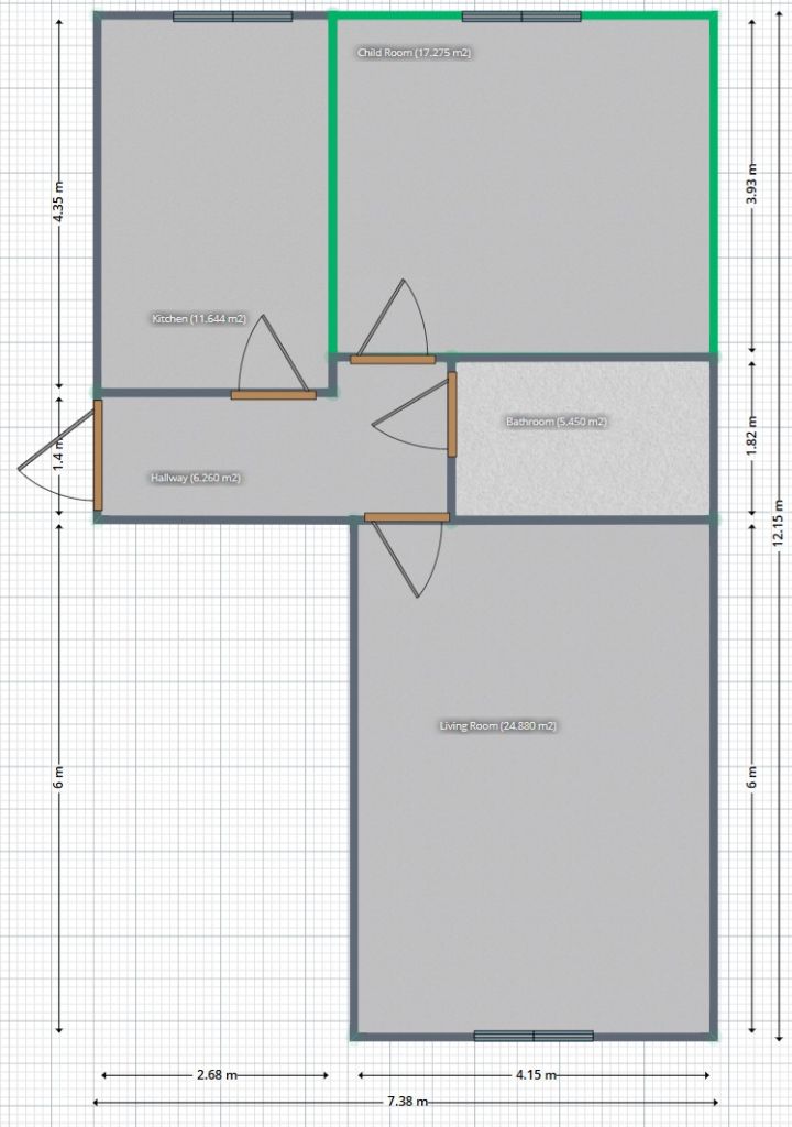 Продажа 2-комнатной квартиры, Кострома, Третий Квартал,  23