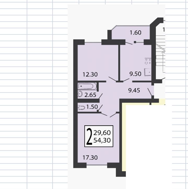 Продажа 2-комнатной квартиры, Владимир, Верезинская ул,  19А