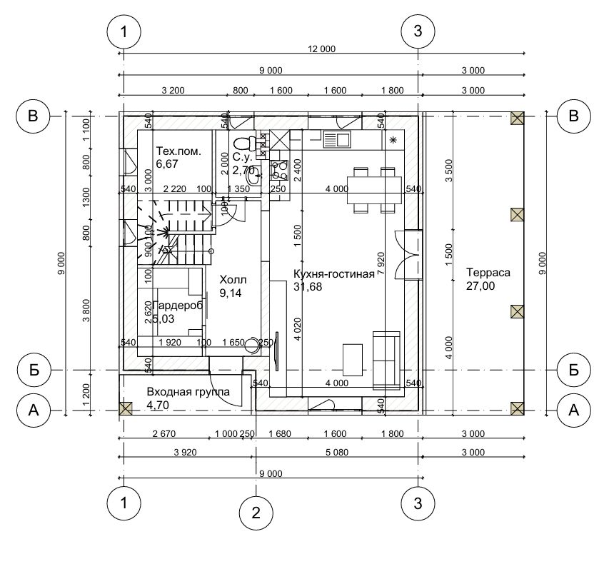 Продажа дома, 130м <sup>2</sup>, 7 сот., Ермолово, Яблоневая ул