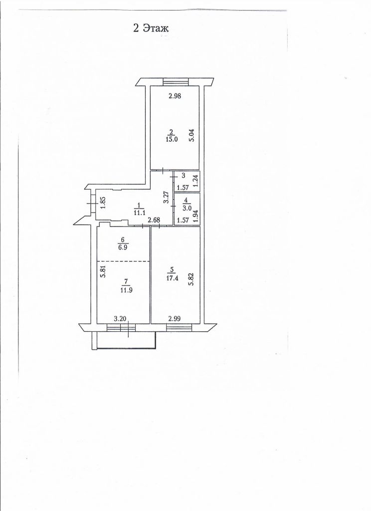 Продажа 3-комнатной квартиры, Кемерово, Тухачевского ул,  29Б