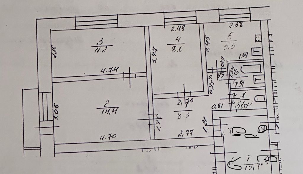 Продажа 3-комнатной квартиры, Нижегородская, школьная,  2