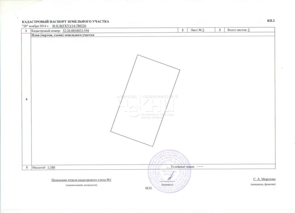 Продажа участка, Анкудиновка, Лесная ул