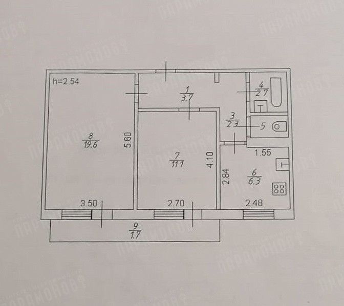 Продажа 2-комнатной квартиры, Тверь, Кольцевая ул,  78