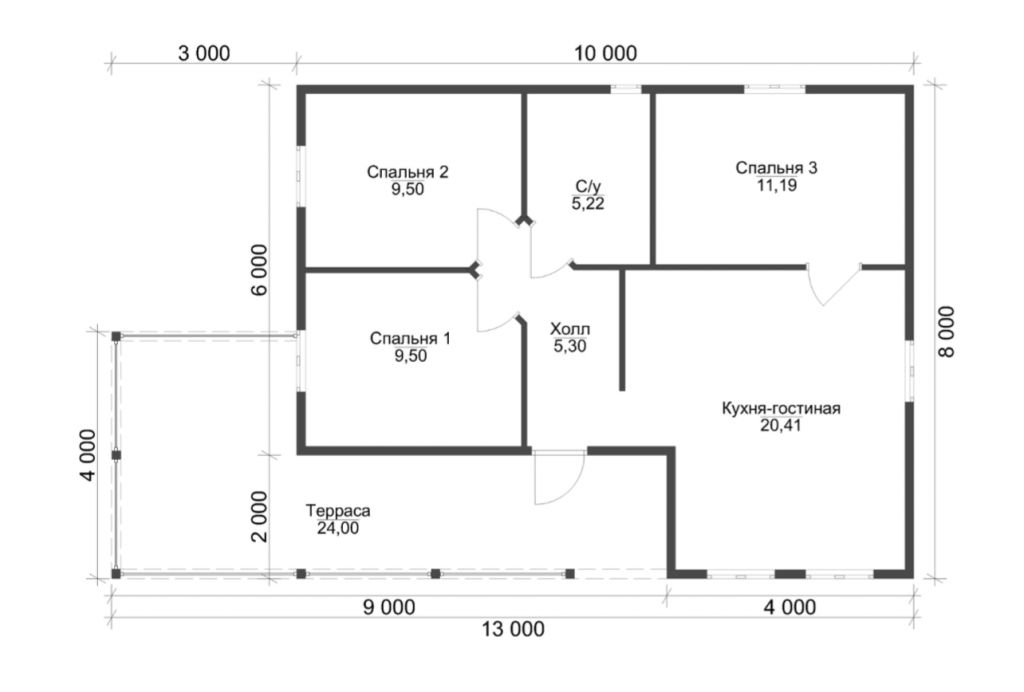 Продажа дома, 85м <sup>2</sup>, 6 сот., Греблево