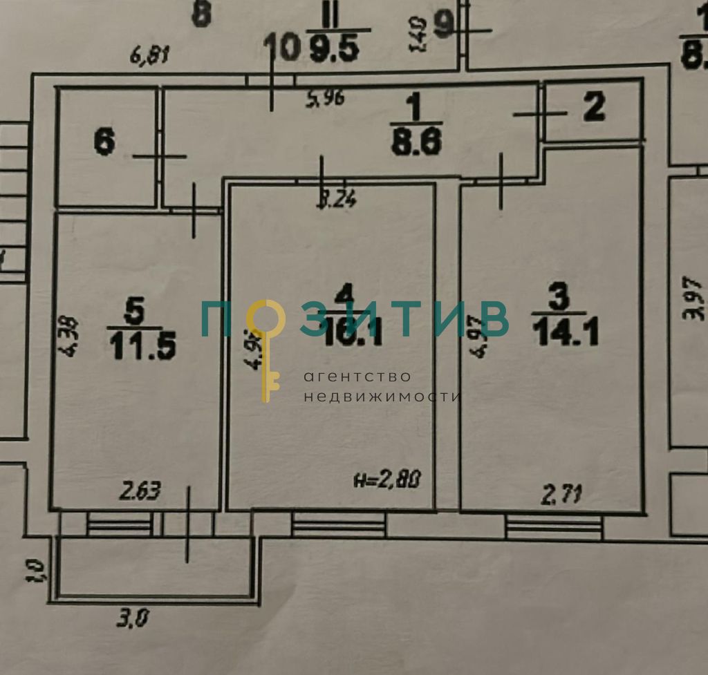 Продажа 2-комнатной квартиры, Ессентуки, Спасателей ул,  5