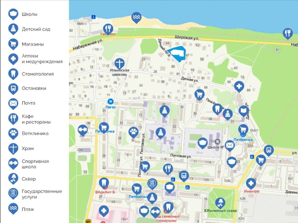 Продажа 1-комнатной квартиры, Кострома, Дачная ул,  37