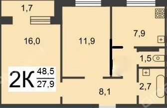 Продажа 2-комнатной квартиры, Нижний Новгород, Строкина ул,  10