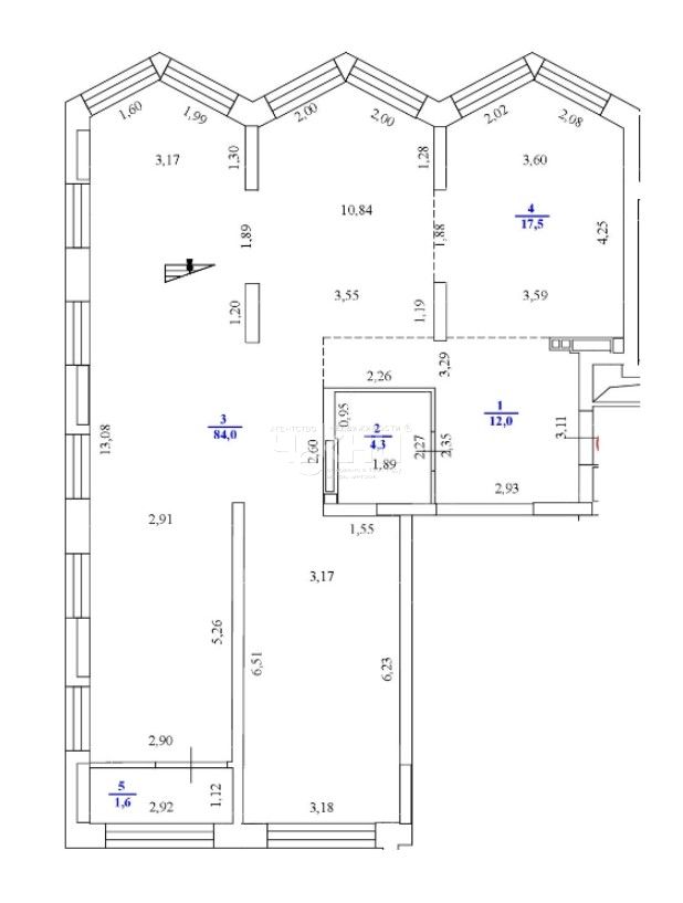 Продажа 4-комнатной квартиры, Нижний Новгород, Правдинская ул,  43