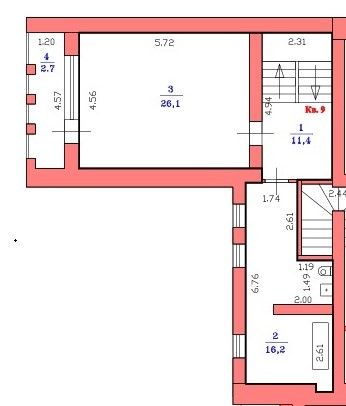 Продажа 4-комнатной квартиры, Нижний Новгород, Воровского ул,  13
