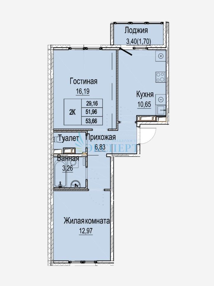 Продажа 2-комнатной новостройки, Нижний Новгород, Лесной городок ул