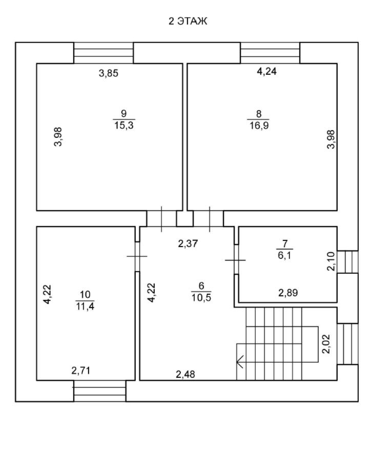 Продажа дома, 123м <sup>2</sup>, 9 сот., Кострома, Коминтерна ул