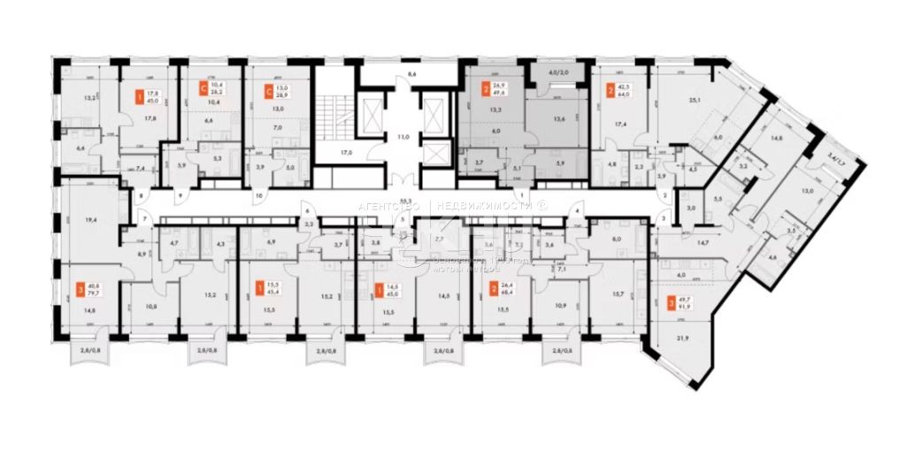 Продажа 2-комнатной новостройки, Нижний Новгород, Черниговская ул