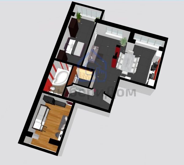 Продажа 3-комнатной квартиры, Иваново, Полевая 1-я ул,  36а