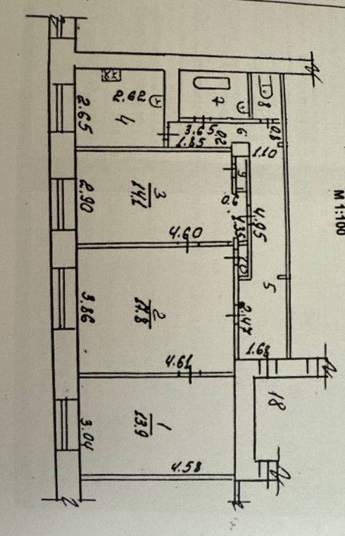 Продажа 3-комнатной квартиры, Саров, Шевченко ул,  36
