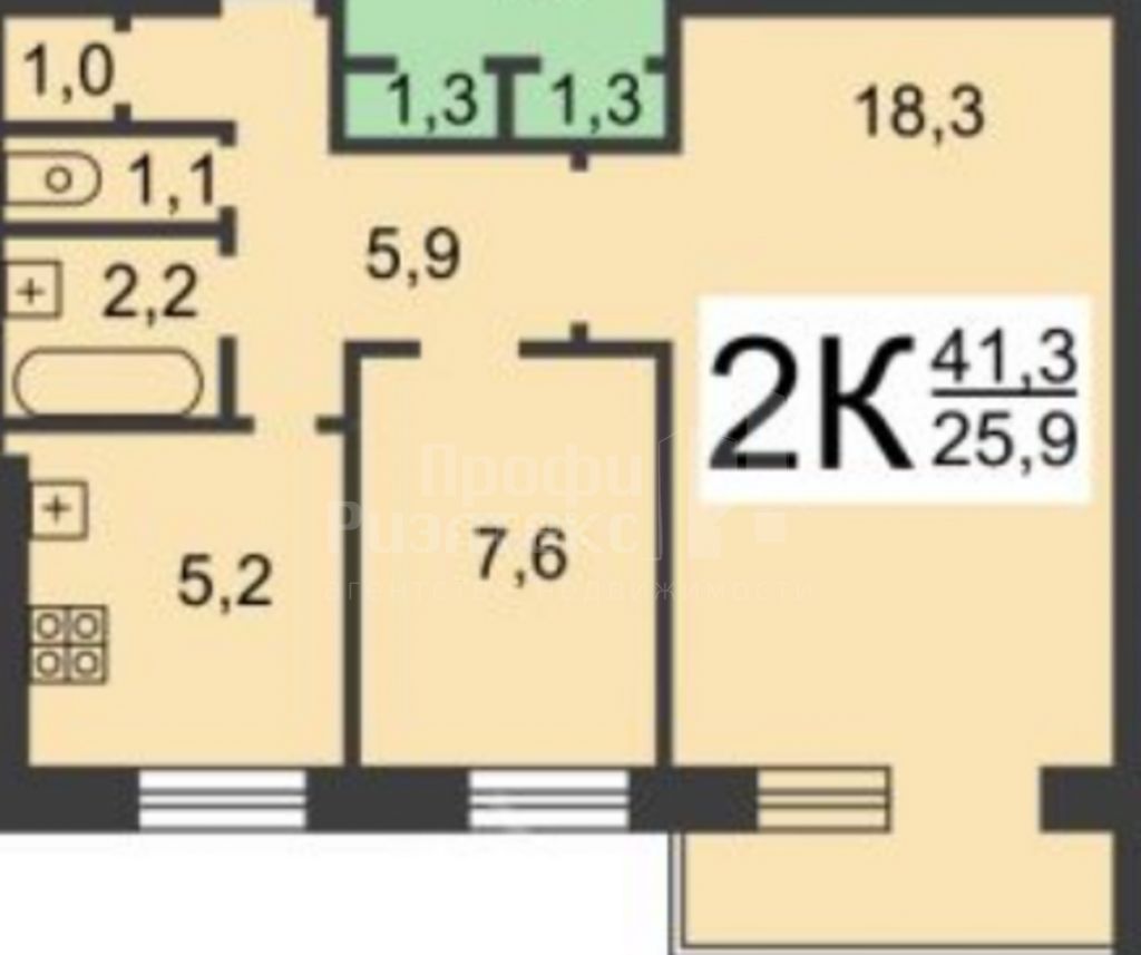 Продажа 2-комнатной квартиры, Нижний Новгород, Радужная ул,  14