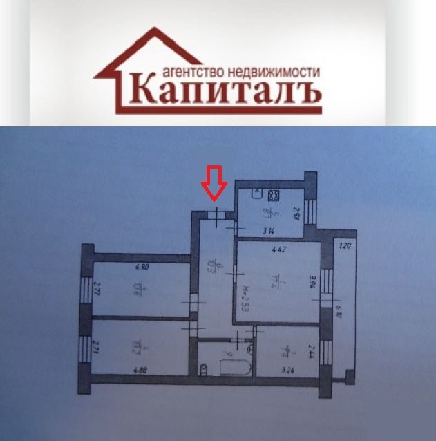 Аренда 4-комнатной квартиры, Иваново, Пролетарская ул,  6