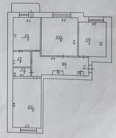 Продажа 3-комнатной квартиры, Кстово, Ленина пл,  2