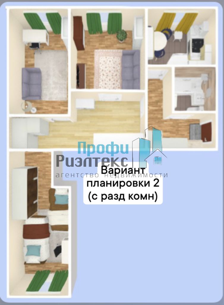Продажа 3-комнатной квартиры, Нижний Новгород, Бекетова ул,  46