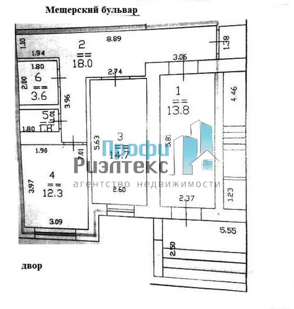 Аренда коммерческой недвижимости, 64м <sup>2</sup>, Нижний Новгород, Мещерский бульвар,  3 к 2