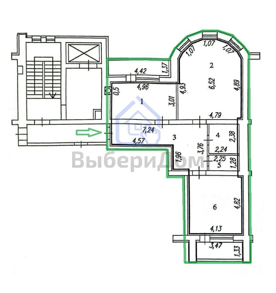 Продажа 2-комнатной квартиры, Иваново, Балахнина ул,  26
