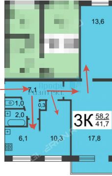 Продажа 3-комнатной квартиры, Нижний Новгород, Саврасова ул,  10