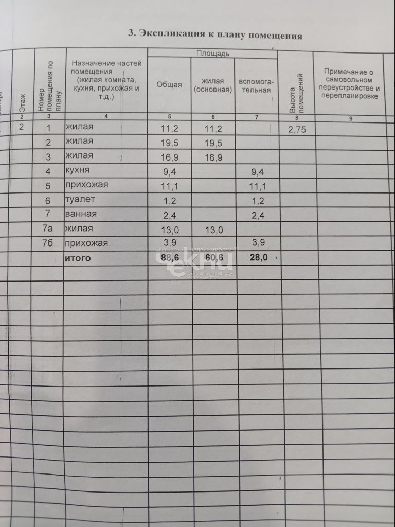 Продажа 4-комнатной квартиры, Городец, Кирова ул,  112А