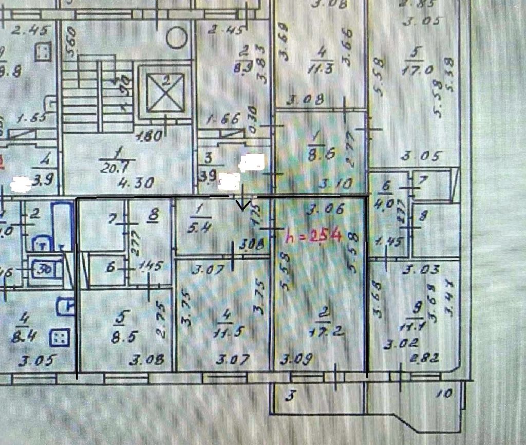 Продажа 2-комнатной квартиры, Кострома, Южная ул,  9