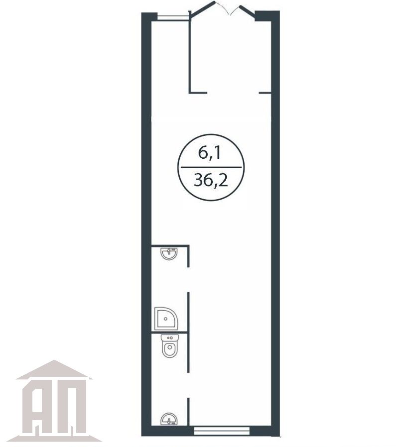 Аренда коммерческой недвижимости, 36м <sup>2</sup>, Тверь, Левитана ул,  74 Б