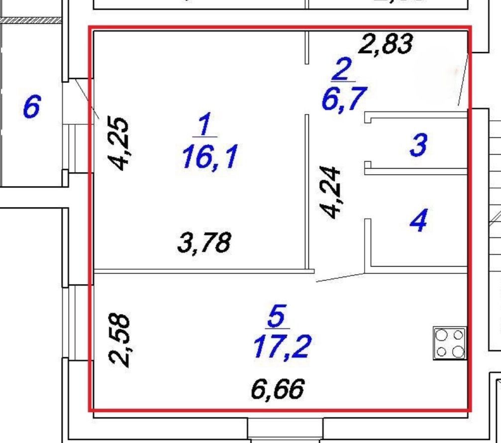 Продажа 1-комнатной квартиры, Полесье, 1-й Сиреневый пр-д,  36