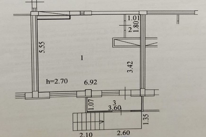 Аренда коммерческой недвижимости, 42м <sup>2</sup>, Пенза, Антонова ул,  76