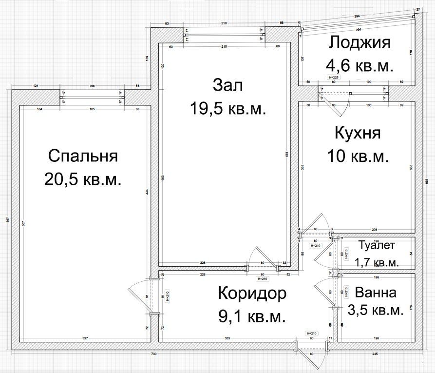 Продажа 2-комнатной квартиры, Кострома, Ивана Сусанина ул,  41