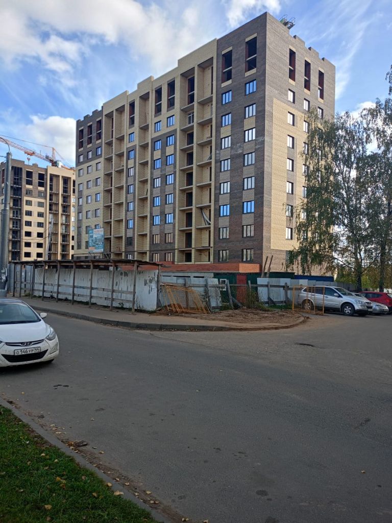 Продажа 1-комнатной новостройки, Кострома, Магистральная ул,  47