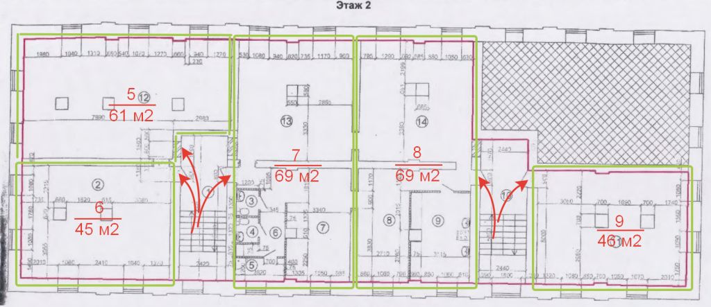 Продажа коммерческой недвижимости, 46м <sup>2</sup>, Кострома, Советская ул,  132