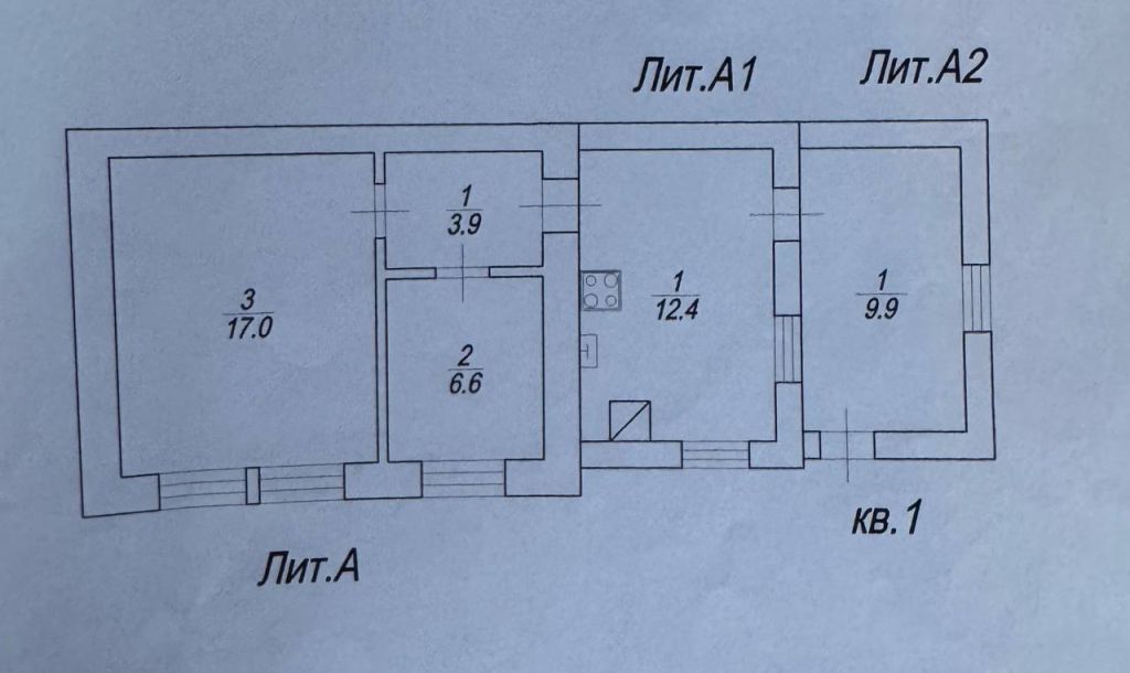 Продажа 2-комнатной квартиры, Саратов, Ташкентская ул,  60