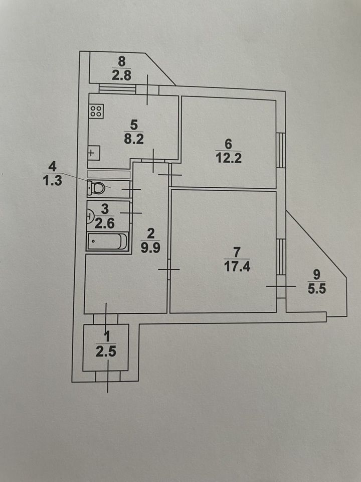 Продажа 2-комнатной квартиры, Саратов, Рахова ул,  55/59