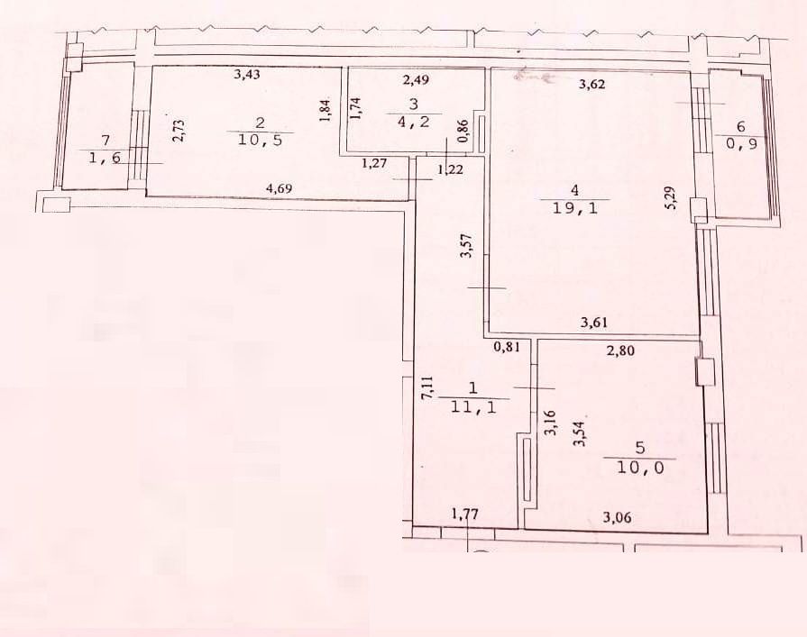 Продажа 2-комнатной квартиры, Нижний Новгород, Гагарина пр-кт,  101к5