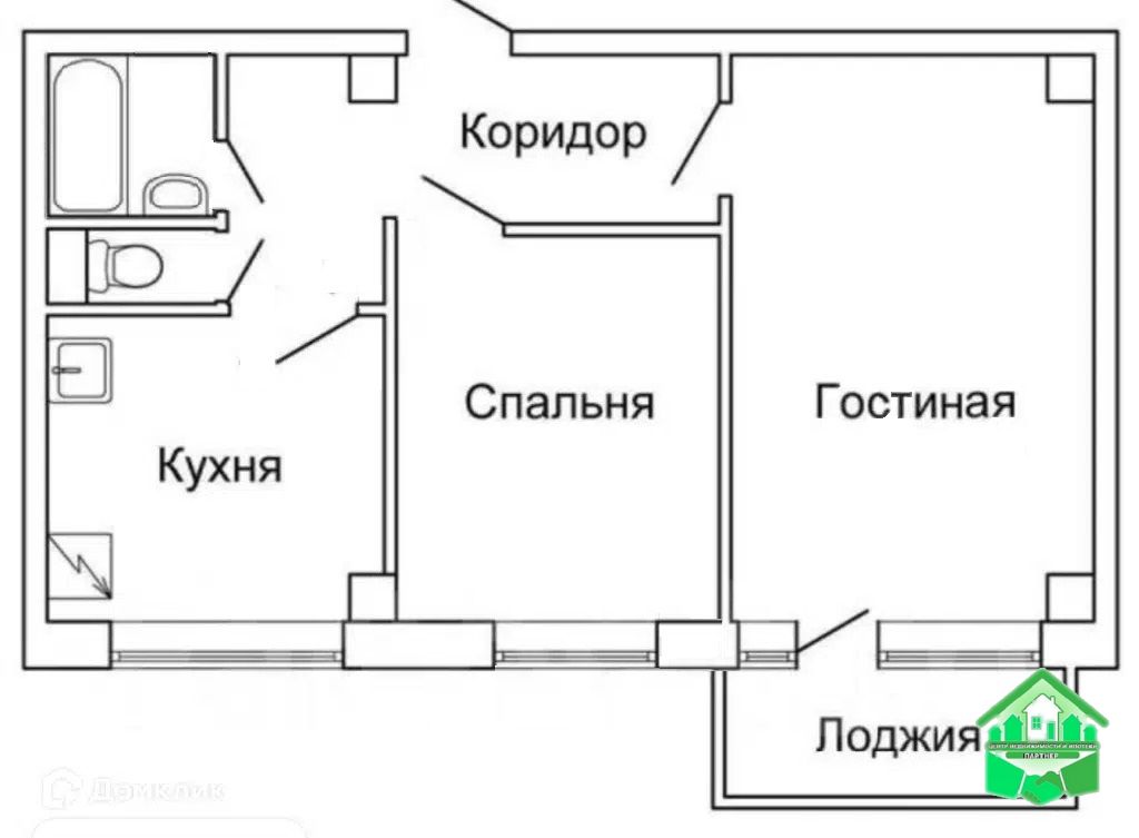 Продажа 2-комнатной квартиры, Ярославль, Серго Орджоникидзе ул,  37