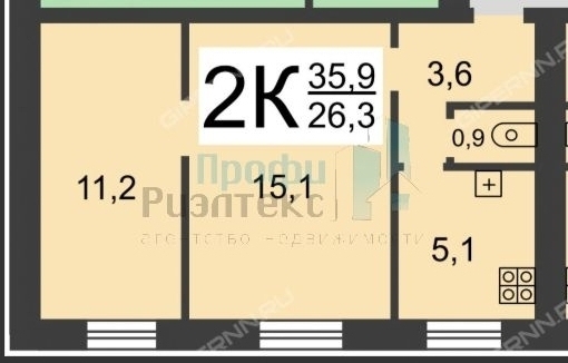 Продажа 2-комнатной квартиры, Нижний Новгород, Энергетиков ул,  7а