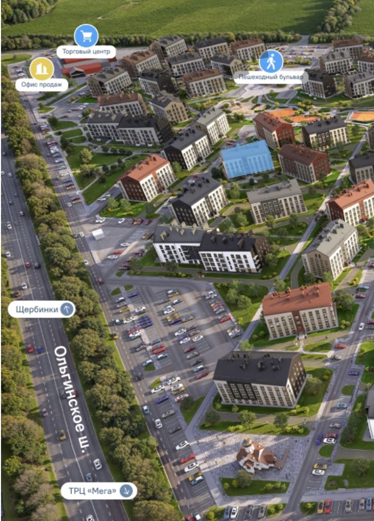 Продажа 2-комнатной новостройки, Культура