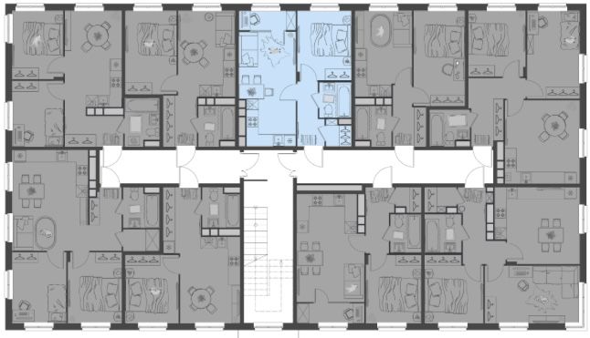Продажа 1-комнатной новостройки, Культура