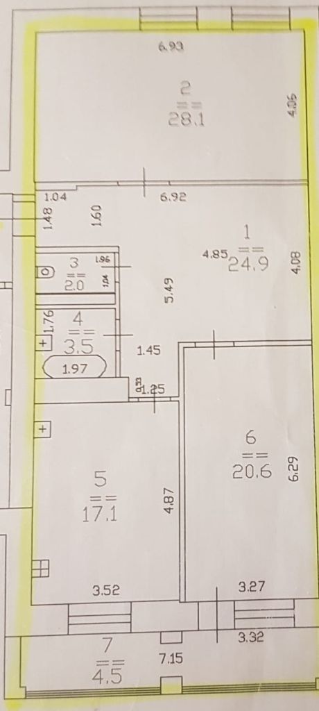 Продажа 2-комнатной квартиры, Нижний Новгород, Гагарина пр-кт,  109