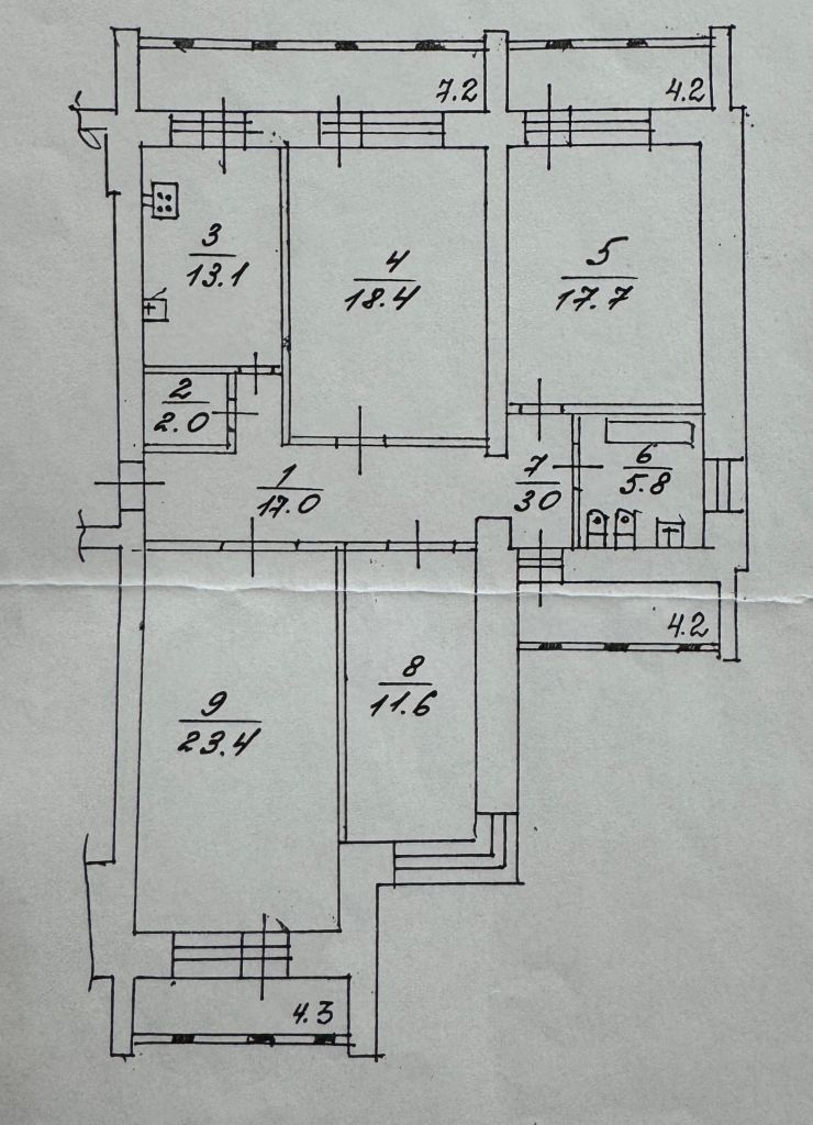 Продажа 3-комнатной квартиры, Саратов, Весенний проезд,  13/19