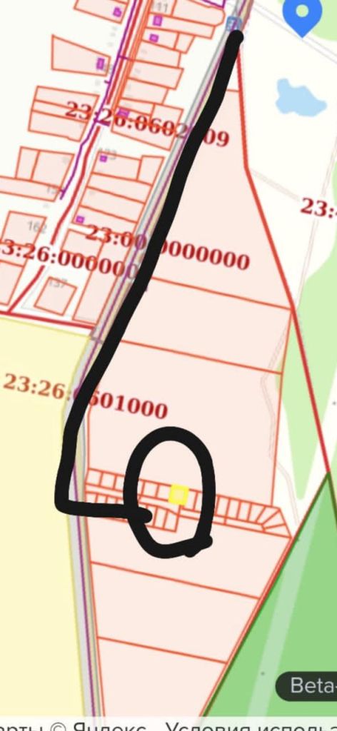 Продажа участка, Тенгинка, Иркутской Дивизии ,  23:26:0601000:809