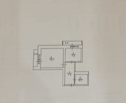 Продажа 1-комнатной квартиры, Саратов, Огородная ул,  144/146